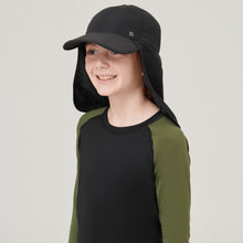 Załaduj obraz do przeglądarki galerii, Image 02: Uv Line Casquette Legionario Teens Preto Upf50+
