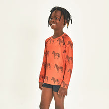 Załaduj obraz do przeglądarki galerii, Image 02: Uv Line T-Shirt Longsleeve Acqua Zebra Inf Upf50+
