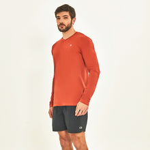 Załaduj obraz do przeglądarki galerii, Image 02: Uv Line T-Shirt Longsleeve Sport Fit Ferrugem Upf50+

