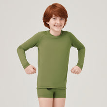 Załaduj obraz do przeglądarki galerii, Image 02: Uv Line T-Shirt Longsleeve Uvrpo Inf Verde Militar Upf50+
