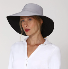 Załaduj obraz do przeglądarki galerii, Image 02: Uv Line Chapeau Souple/Capeline San Diego Cinza Preto Upf50+
