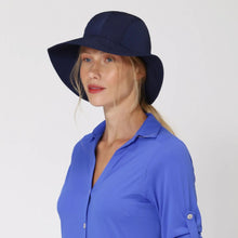 Załaduj obraz do przeglądarki galerii, Image 03: Uv Line Chapeau Souple/Capeline San Remo Fpu50+ Hat Navy Blue Uv
