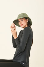 Załaduj obraz do przeglądarki galerii, Image 02: Uv Line Chapeau Souple/Capeline San Remo Militar Preto Upf50+
