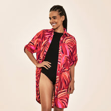 Załaduj obraz do przeglądarki galerii, Image 05: Uv Line Chemise Shirtdress Copacabana Upf50+
