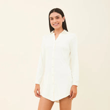 Załaduj obraz do przeglądarki galerii, Image 02: Uv Line Chemise Shirtdress Copenhagen Offwhite Upf50+
