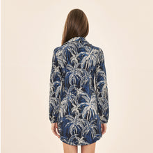 Załaduj obraz do przeglądarki galerii, Image 07: Uv Line Chemise Shirtdress Coqueiros Marinho Upf50+
