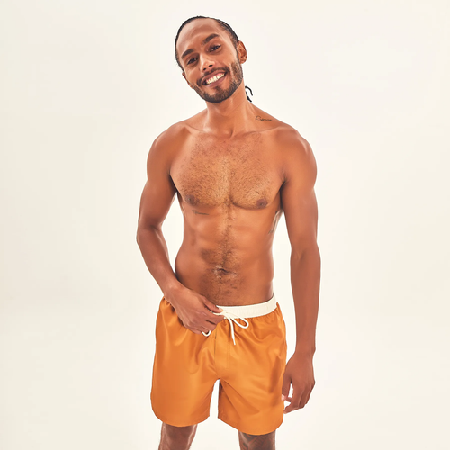 Gallery: Uv Line Bermuda / Short Pour Homme Shorts Boxer Ocre Upf50+