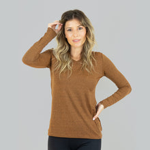 Załaduj obraz do przeglądarki galerii, Model Front: Uv Line Fitness Haut Sport Fit Fem Ml Amarelo Msc Upf50+
