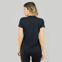 Załaduj obraz do przeglądarki galerii, Model Back: Uv Line Fitness Haut Sport Fit Fem Preto Upf50+
