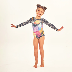 Image 04: Uv Line Une Pièce Fille Swimsuit Girl Tucano Upf50+