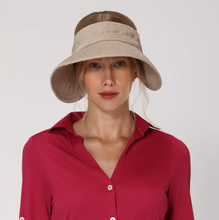 Załaduj obraz do przeglądarki galerii, Model Front: Uv Line Visière Tokyo Fpu50+ Visor Khaki Uv
