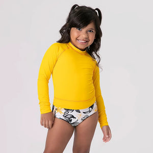 Image 02: Uv Line Deux Pièces Fille Trikini Brasil Upf50+