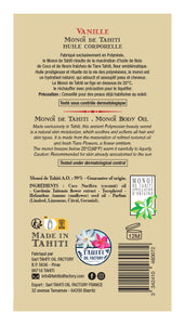 Product Back: Vahine Solaire Vahine Monoi Vanille 125Ml