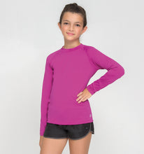 Załaduj obraz do przeglądarki galerii, Kids FPU50+ Uvpro Long Sleeve T-Shirt Pink Uv
