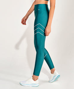 Legging Atlanta Fitas Refletivas Verde Strong