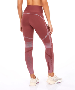 Legging Bodytex II Com Degrade Marrom Mahogany