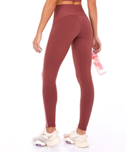 Załaduj obraz do przeglądarki galerii, Legging Bodytex II Com Laser E Fusao Marrom Mahogany
