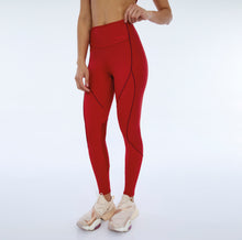 Załaduj obraz do przeglądarki galerii, Legging Hyper Recortes Atlanta Vermelho Haute Red
