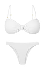 Załaduj obraz do przeglądarki galerii, Set Bora-White Bandeau-Joy Leblon
