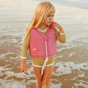 Swim Vest Ocean Tresure Rose Max 30KG 3-6 Years